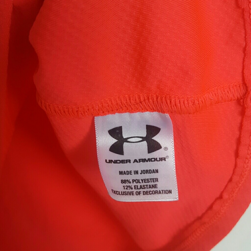 Under Armour pink coral athletic fitted tank Small - Picture 5 of 8